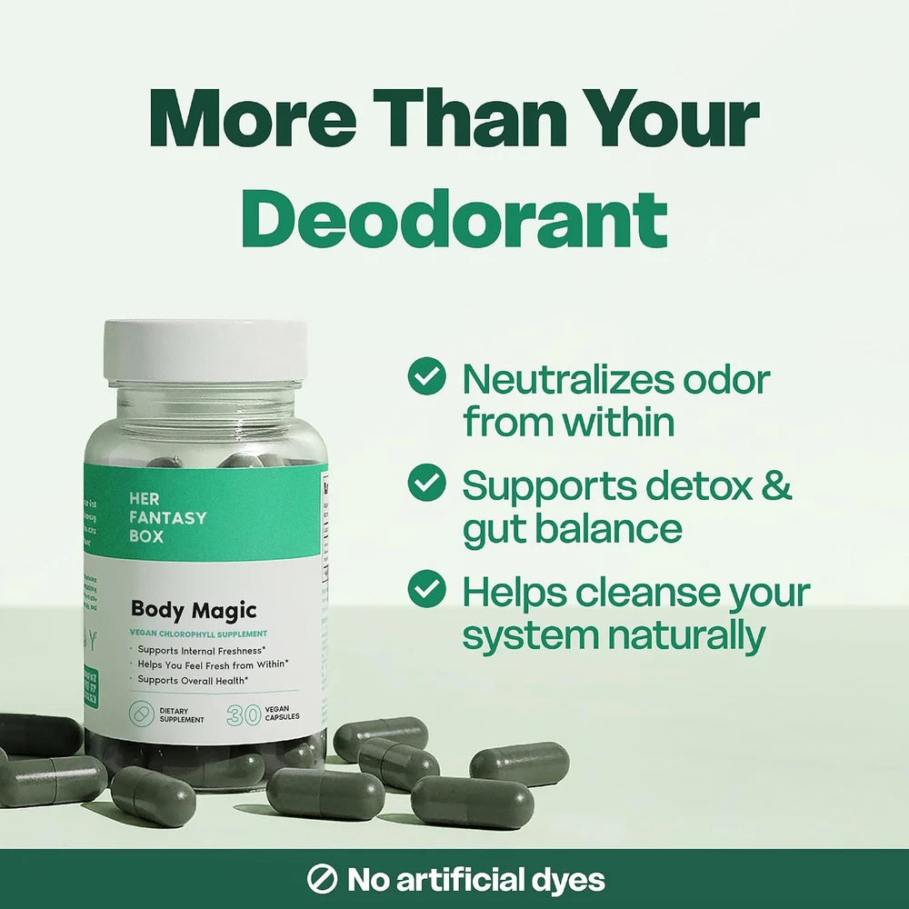 Her Fantasy Box Body Magic Chlorophyll Capsules