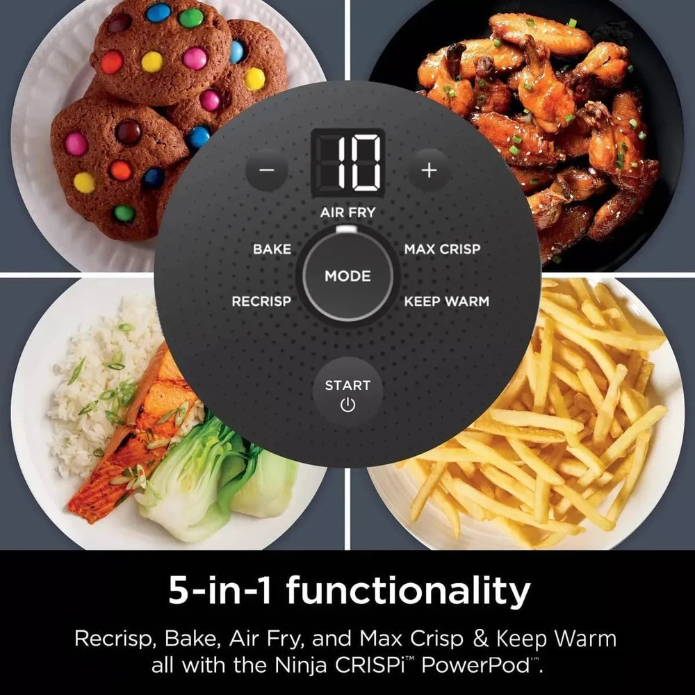 Portable Glass Air Fryer Cooking System